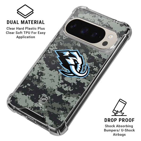 NHL Utah Mammoth DigiCamo Google Pixel 9/9 Pro Clear Case